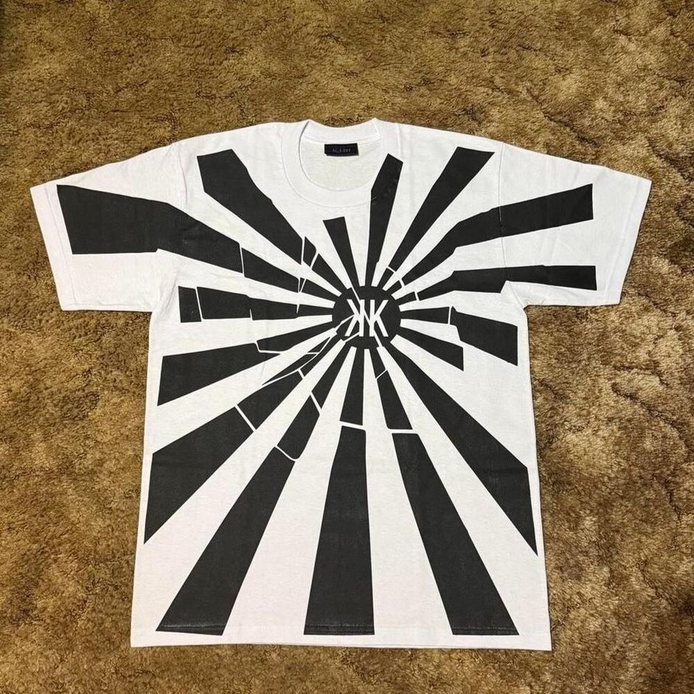 Kim Krueger KK Allen Print T-Shirt White Medium